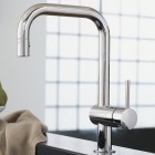 GROHE MINTA U ΜΠΑΤΑΡΙΑ ΚΟΥΖΙΝΑΣ ΜΕ ΑΠΟΣΠΩΜΕΝΟ ΝΤΟΥΖ ΧΡΩΜΕ 32322000