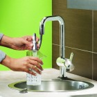 GROHE ΜΠΑΤΑΡΙΑ ΚΟΥΖΙΝΑΣ ΜΕ ΑΠΟΣΠΩΜΕΝΟ ΝΤΟΥΖ 32455000