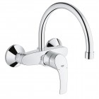 GROHE EUROSMART ΜΠΑΤΑΡΙΑ ΚΟΥΖΙΝΑΣ ΝΕΡΟΧΥΤΗ ΤΟΙΧΟΥ 32482002