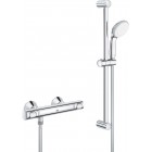 GROHE PRECISION θΕΡΜΟΣΤΑΤΙΚΗ ΜΠΑΤΑΡΙΑ ΛΟΥΤΡΟΥ ΜΕ ΣΤΗΛΗ ΝΤΟΥΖ