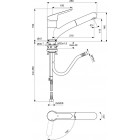 IDEAL STANDARD ΜΠΑΤΑΡΙΑ ΚΟΥΖΙΝΑΣ ΜΕ ΝΤΟΥΖΑΚΙ ΧΡΩΜΕ