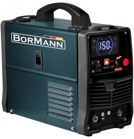 BORMANN Pro BIW1150 BORMANN Pro BIW1150 Ηλεκτροκόλληση MIG/MAG/TIG/MMA 150A,60%,No gas,450gr/1000gr Κουλούρα (0,8-1,0mm)